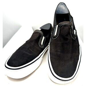Vans Off The Wall Unisex Shoes Classic Sneakers 751505 Slip On Black M 6 W 7.5